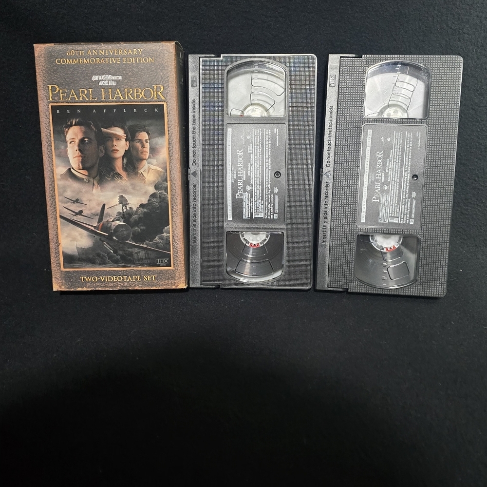 Pearl Harbor Commemorative Two-Tape VHS Set